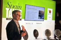 Donal Moriarty of Aer Lingus speaking at Spain Talks 2025