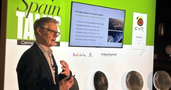 Donal Moriarty of Aer Lingus speaking at Spain Talks 2025