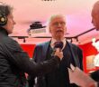 Marty Whelan in Vienna interviewing Eduardo Strauss
