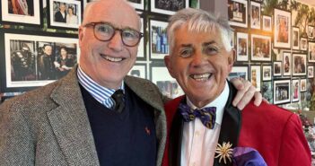 Bill Doyle of Newbridge Silverware and TV personality Noel Cunningham