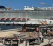 Norwegian Getaway first cruise ship to dock at new pier on Great Stirrup Cay