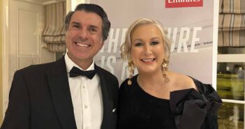 Pierfrancesco Carino and Anita Thomas of Emirates