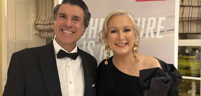 Pierfrancesco Carino and Anita Thomas of Emirates