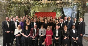 Members of the Irish travel trade celebrating 15 years of Emirates in Ireland at Ballynagarvey Village