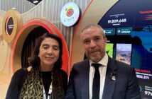 Laura Pena and Spanish Tourist Board CEO Miguel Sanz