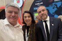 Laura Pena and Spanish Tourist Board CEO Miguel Sanz