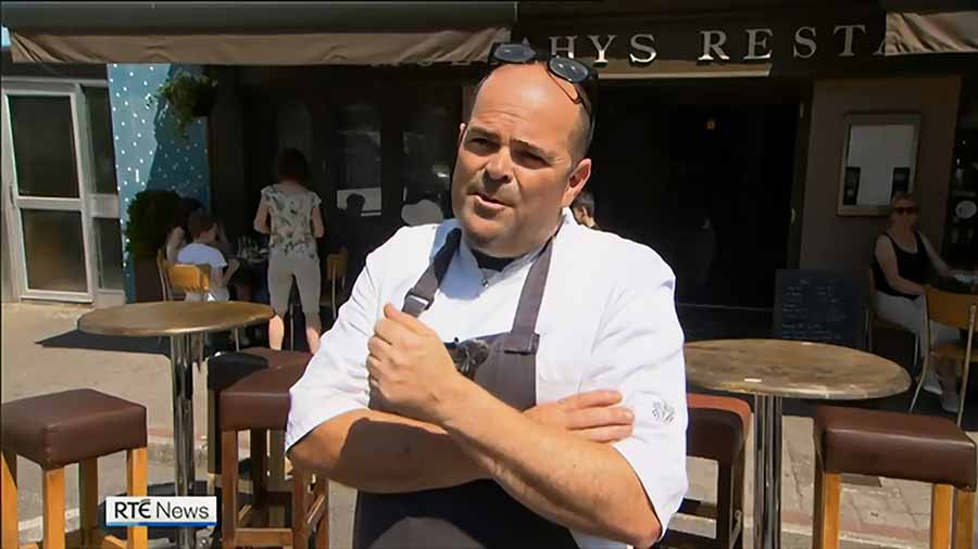 Bruce Mulcahy outside Mulcahy's Kenmare