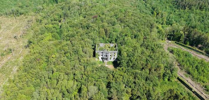 Morehall in Mayp aerial phtograph