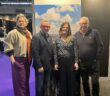 Karen van der Horst, Tourism Ireland; Ronan Treacy, The Sandymount Hotel; Clare Wheatley, Real Adventures Connemara; and Gerry Lannigan, Abbey Group, at Travel Trade Days in Utrecht, The Netherlands.
