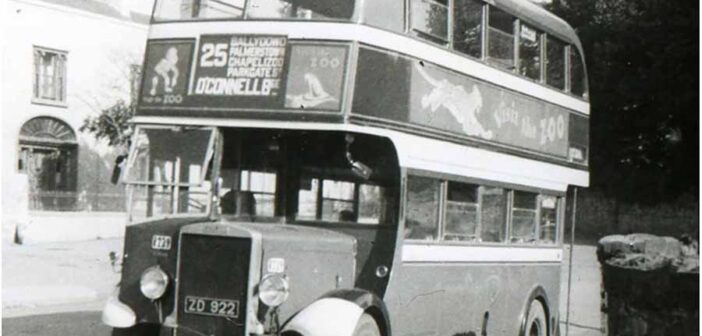25 bus parked in lucan