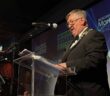 Matt O'Connor speaking at the IHF Gala dinner in Killarney on his inauguration as 41st president