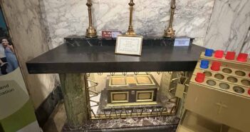 Shrine to Saint Valentine, Whitefriar Street church, Dublin