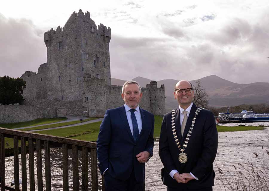 IHF CEO Paul Gallagher and Preident Michael Magner arrive for the annual conference in Killdarney