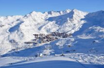 Snow-sure Val Thorens, the highest resort in Europe