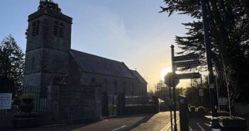 Easter Sunday dawn, Christ Church, Celbridge. county Kildare