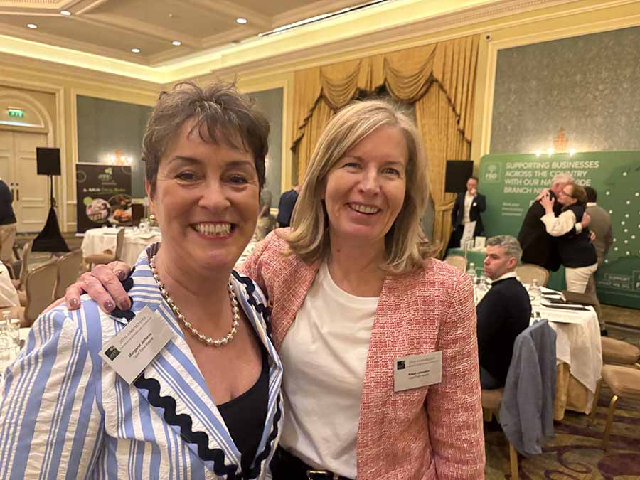 Margaret Jeffares and Alison Johnson at the 2026 Good Food Irland conference