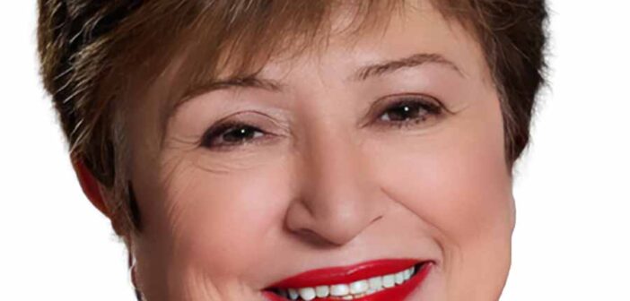 Kristalina Georgieva MD of the International Monetary Fund