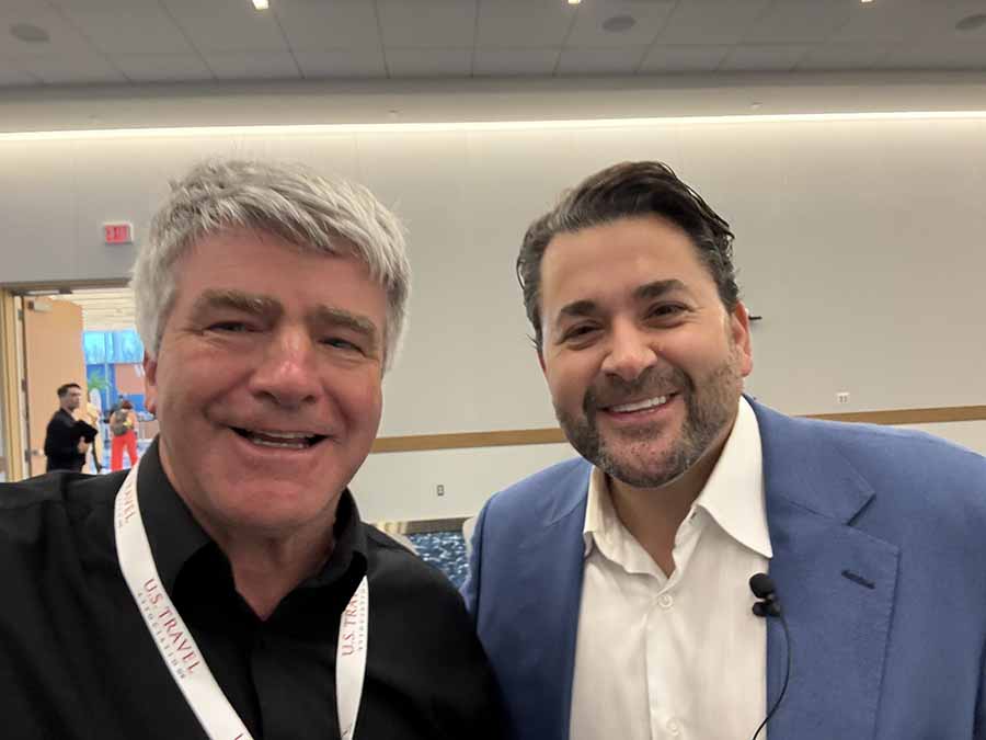 Eoghan Corry and Nick Adams at IPW 2026 in Fort Lauderdale