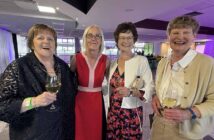 Maire Grenham, Paula, Maire Fahy and Frances Gannon at the Knock 40th anniversary event