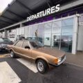 Monaignor Horan's cortina parkedooutside Knock airport