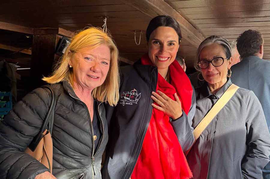 Huelva event in Cork, Kathryn MacDonnell, Ana Delgado of Destino Huelva, María Teresa Lizaranzu, Ambassador of Spain to Ireland