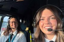 Sonya Bissett and Lara Danaher mother and daughter and both Aer Lingus pilots