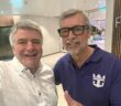 Eoghan Corry and Michael Bayley aboard Legend of the Seas