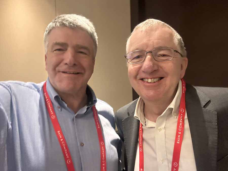 Eoghan Coppery and John Strickland