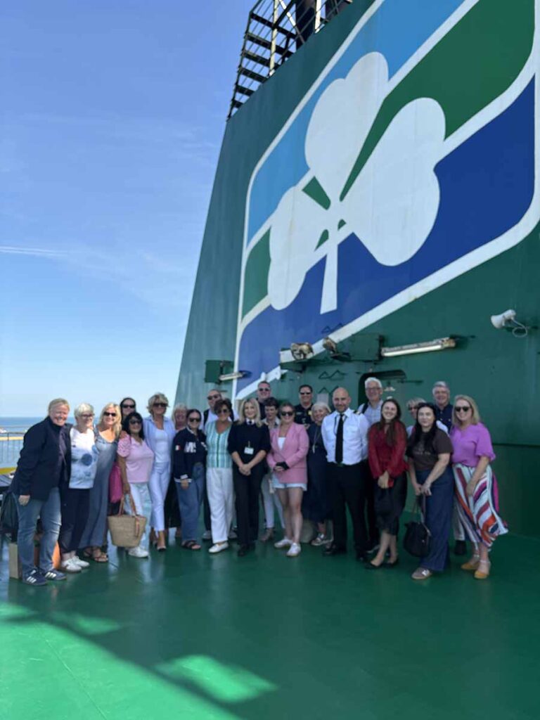 Irish travel agents hosted by Irish Ferries on board Ulysses on behalf of TPG on July 19 2026