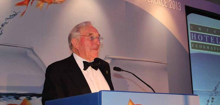 Martin Naughton speaking at the IHF conference 2013
