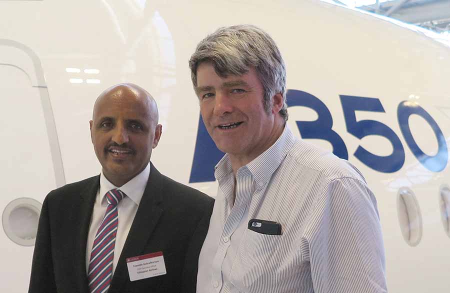 Tewolde GebreMariam and Eoghan Corry