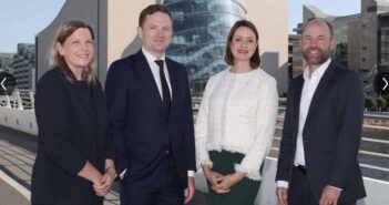 Fáilte Ireland CEO Caroline Bocquel, AIB Chief Economist David McNamara., Tourism Ireland CEo Alice Mansergh and Eoghan O'Mara Walsh CEO of ITIC