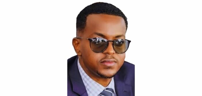 Ahmed Dahir Nur CEO and founder of Starsky Aviation Somalia