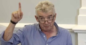 Michael O'leary press conference in London, September 23 2026