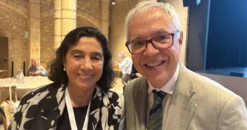 Laura Pena director of the Spanish tourist board in Dublin and Octavi Bono Tourism Board Director at the Diputació de Tarragona