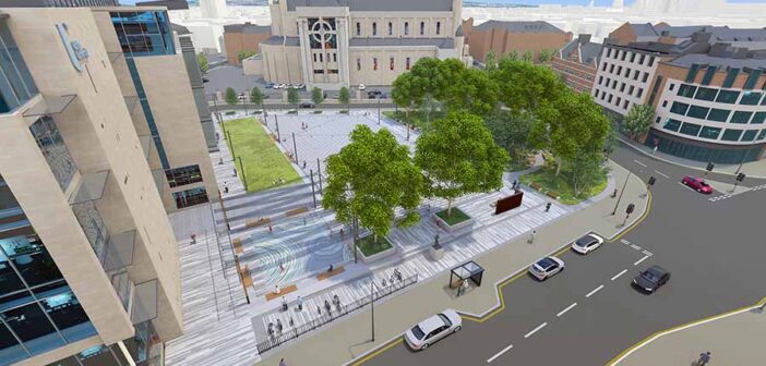 Plans for Cathedral Gardens Belfast