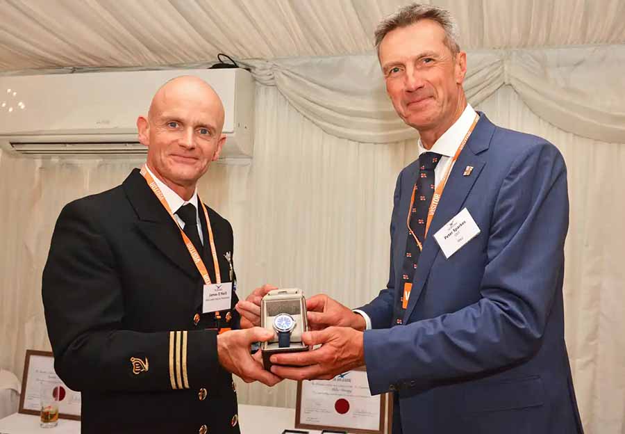 Jim O'Neill and Philip Sparkes of RNLI