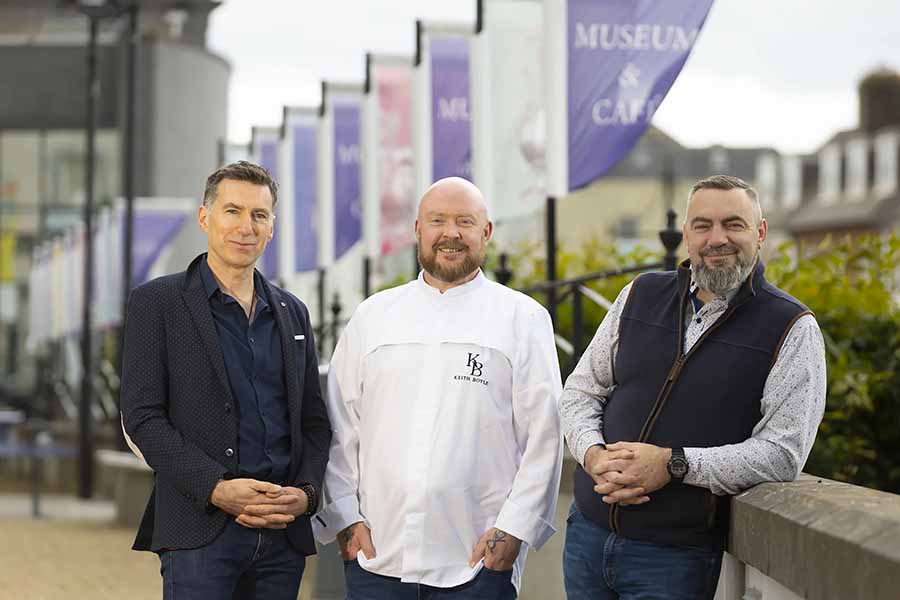 Martin Nolan, Keith Boyle and Mark Dunne